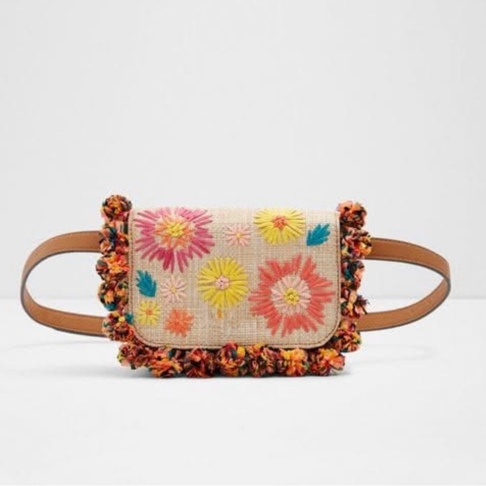 Floral Embroidered Women's Bag